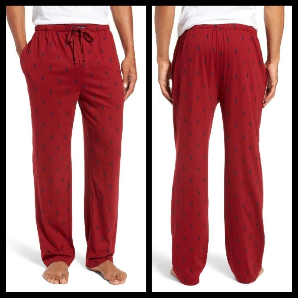 Polo by Ralph Lauren Pony Print Pajama Bottoms
